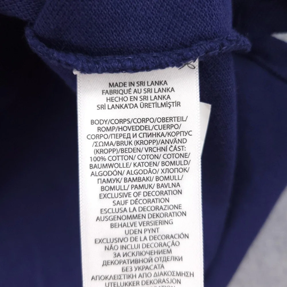 Polo Ralph Lauren Polo Shirt Mens 4XLT Blue Big Pony #3 Logo Top Casual Cotton